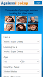 Mobile Screenshot of agelesshookup.com